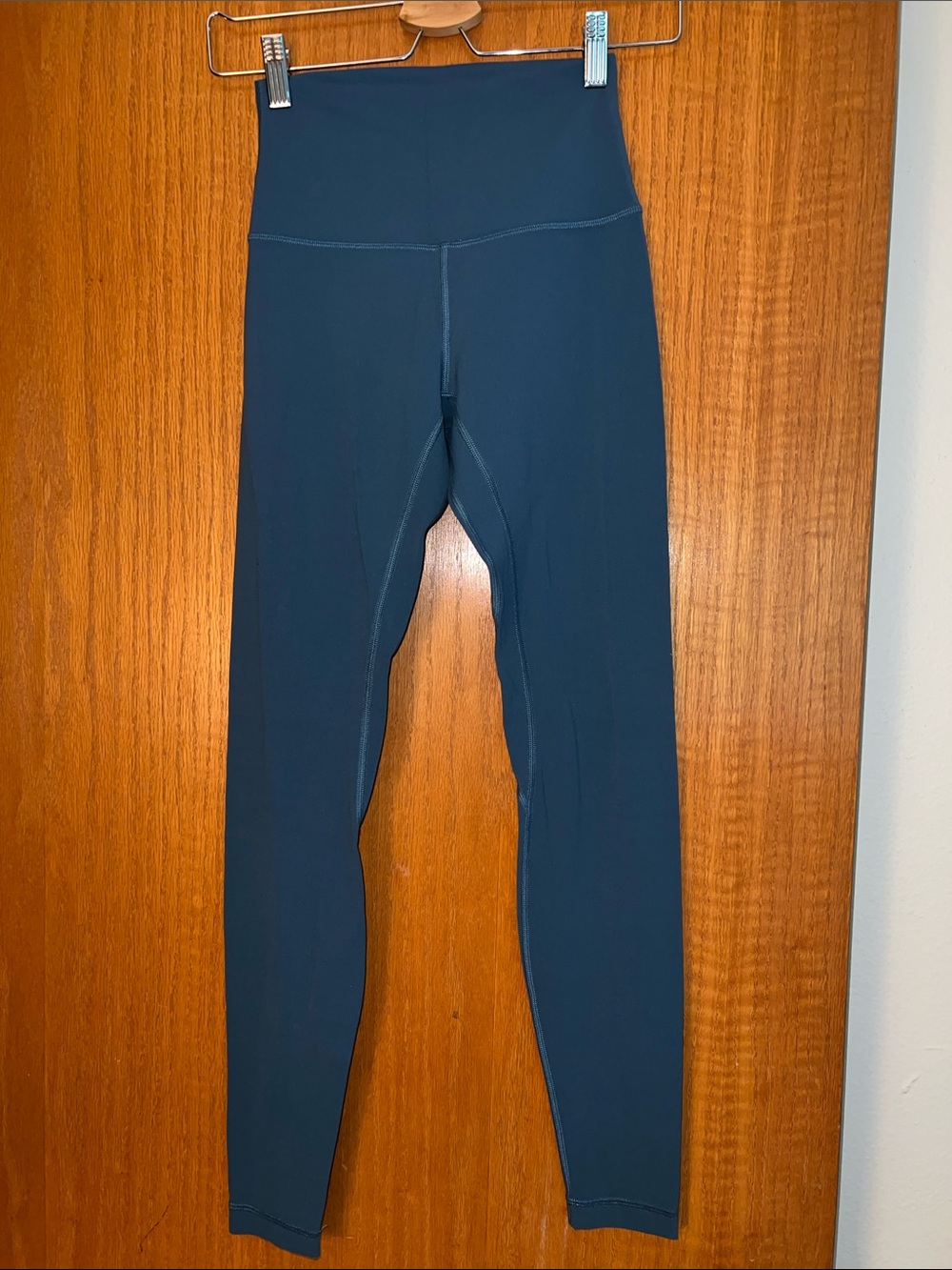 Lululemon Athletica Align BRUSHED Leggings in Dark Teal size 4